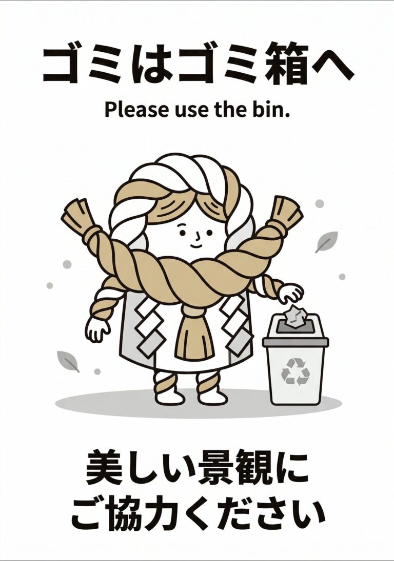 島根県（出雲大社のしめ縄）