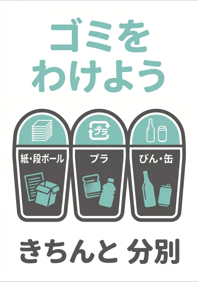 ゴミをわけよう