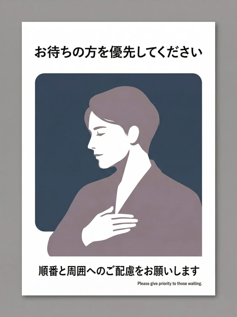 お待ちの方優先