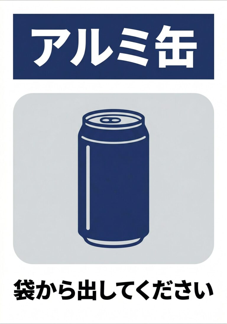 アルミ缶回収（リサイクル）