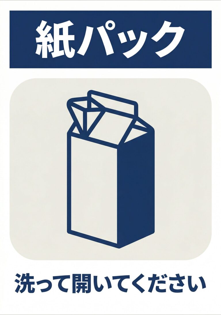 紙パック回収（リサイクル）