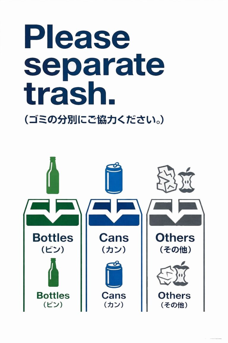 ゴミ分別（英語）