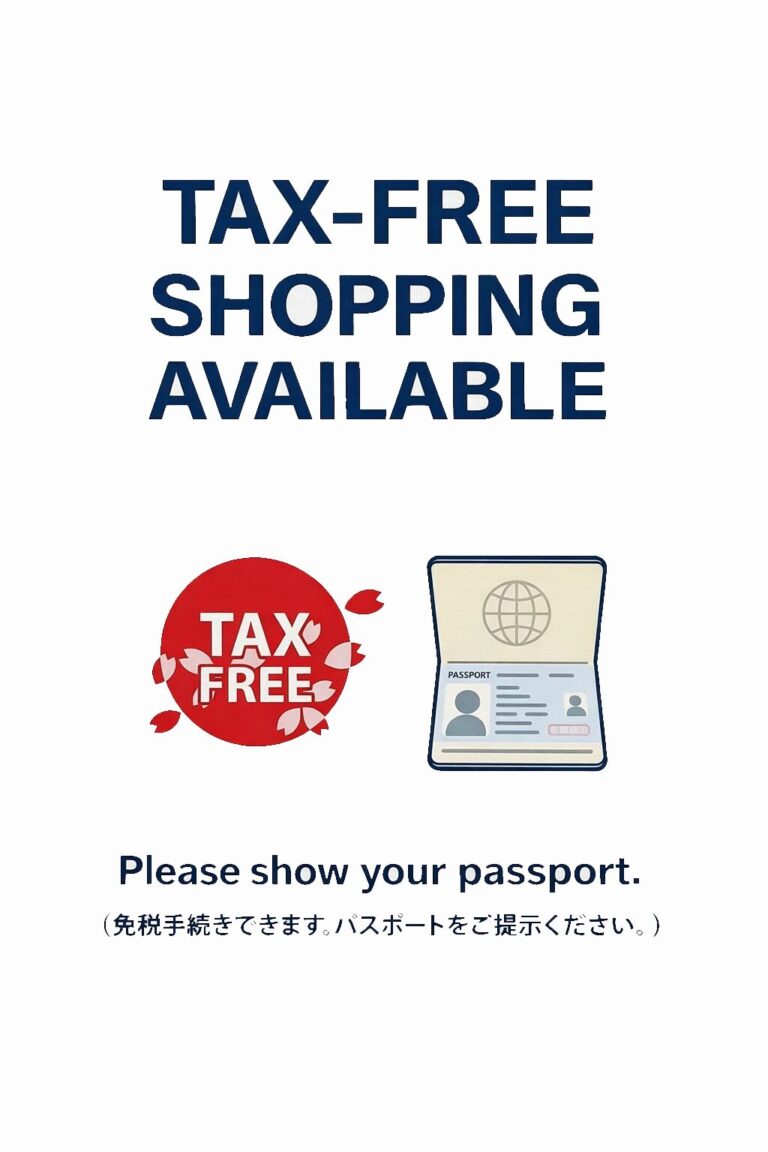 タックスフリー（英語）