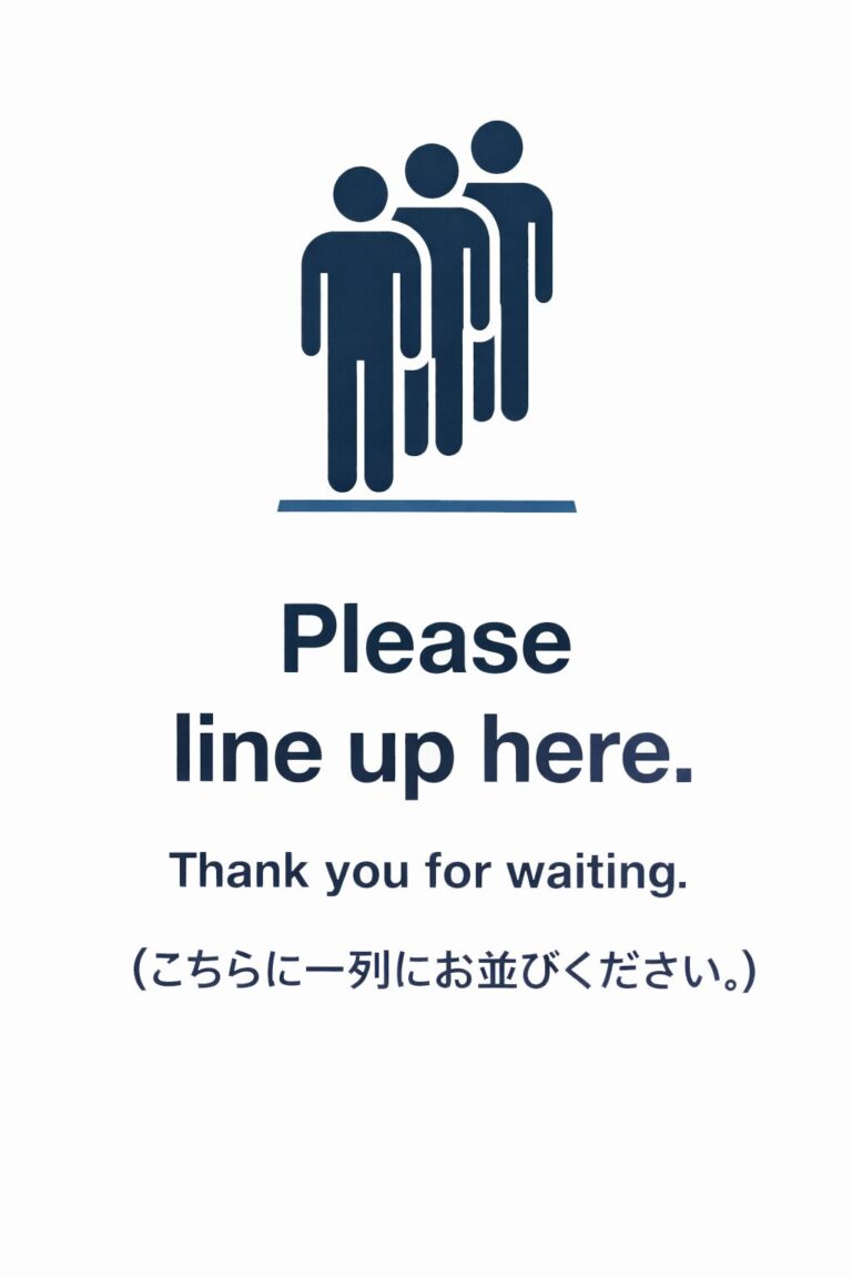 並んで（英語）