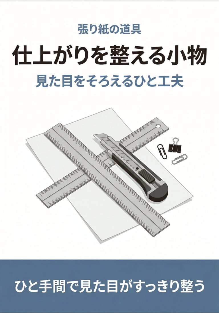仕上がりを整える小物まとめ