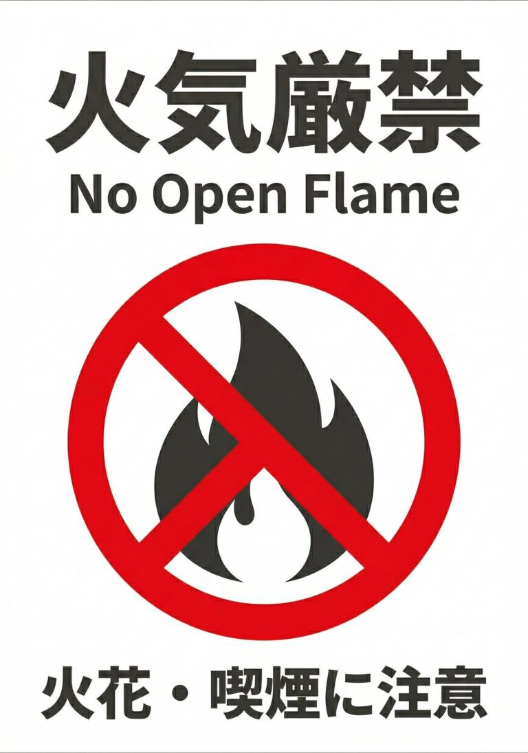 火気厳禁
